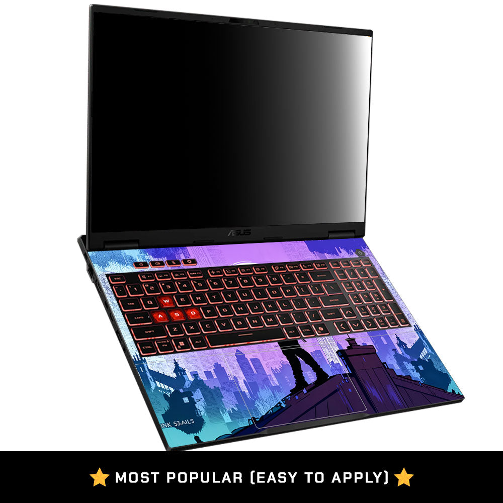 Comic Archer Hero Asus TUF Gaming F16 2025 Laptop Skin