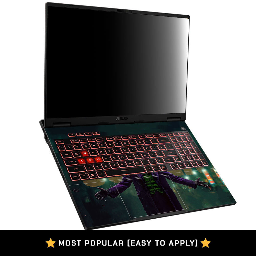The Joker Chaos Asus TUF Gaming A16 2025 Laptop Skin
