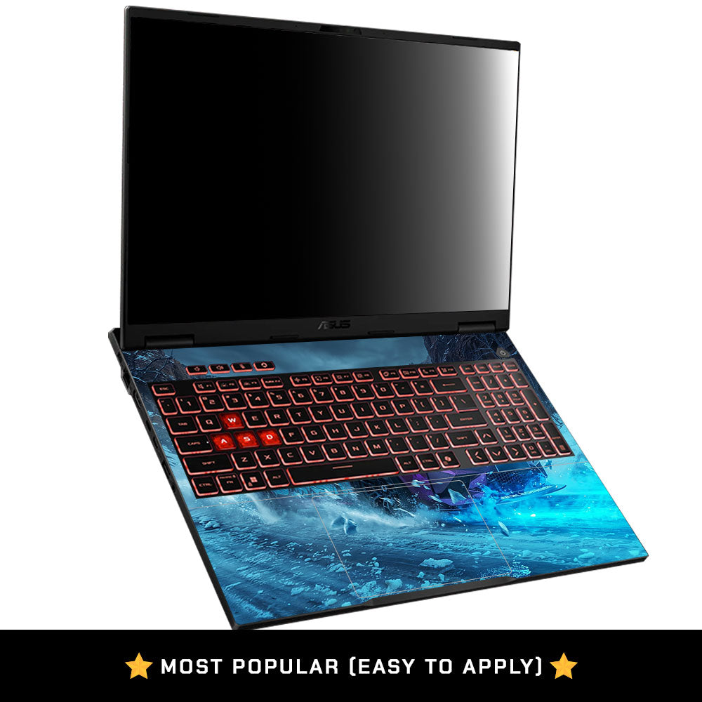 Neon Drift Car Asus TUF Gaming F16 2025 Laptop Skin