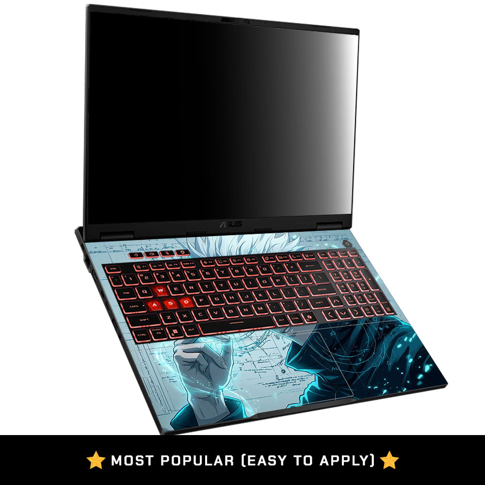Gojo Satoru Power Asus TUF Gaming A16 2025 Laptop Skin