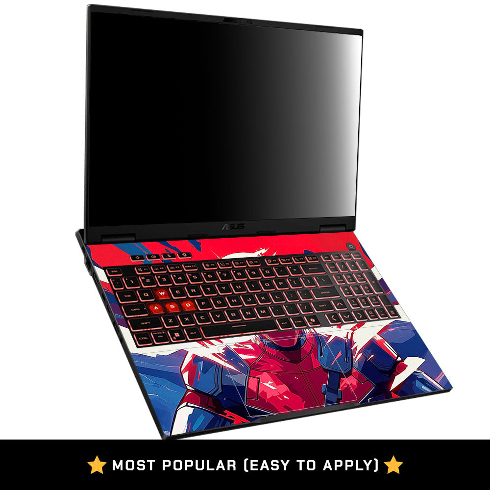 Deadpool Power Burst Asus TUF Gaming A16 2025 Laptop Skin