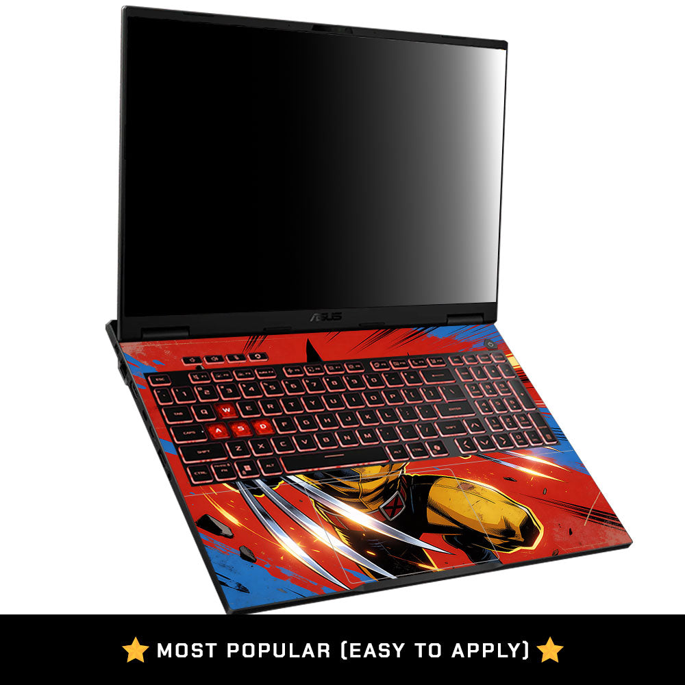 Adamantium Rage Asus TUF Gaming A16 2025 Laptop Skin
