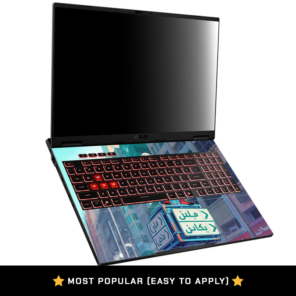 Arabian Spider Man Asus TUF Gaming A16 2025 Laptop Skin
