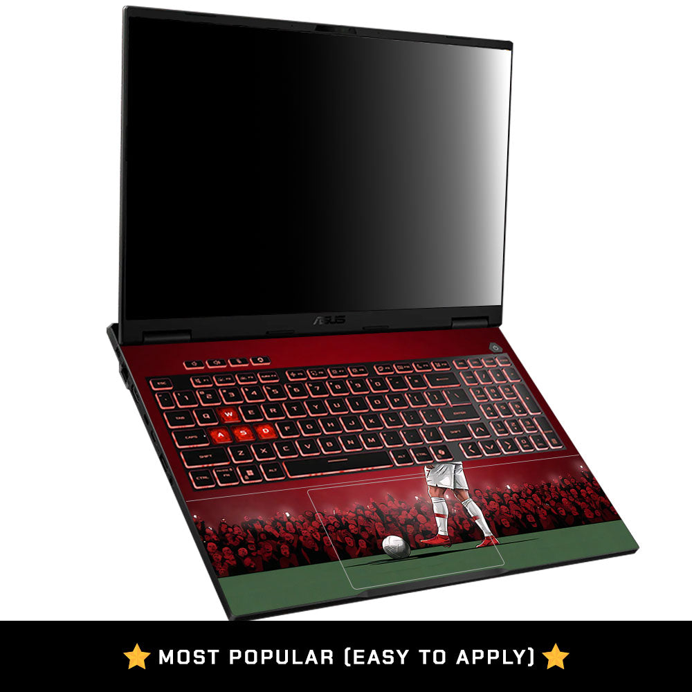 Ronaldo Cold Mode Asus TUF Gaming A16 2025 Laptop Skin