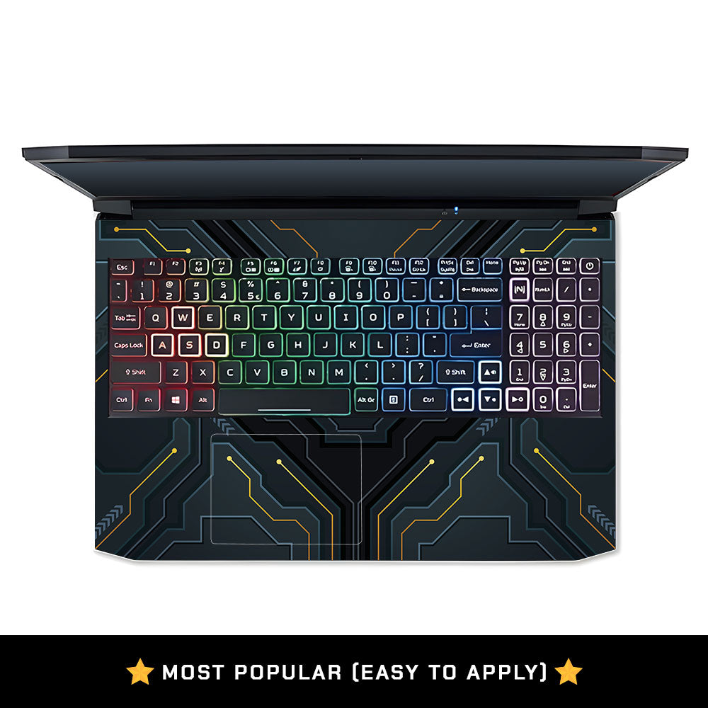 Futuristic Techno Acer Nitro 5 AN515 44, 56 Laptop Skin