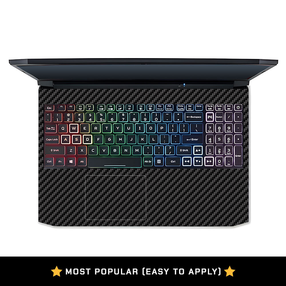 Textured Carbon Fibre Acer Nitro 5 AN515 44, 56 Laptop Skin