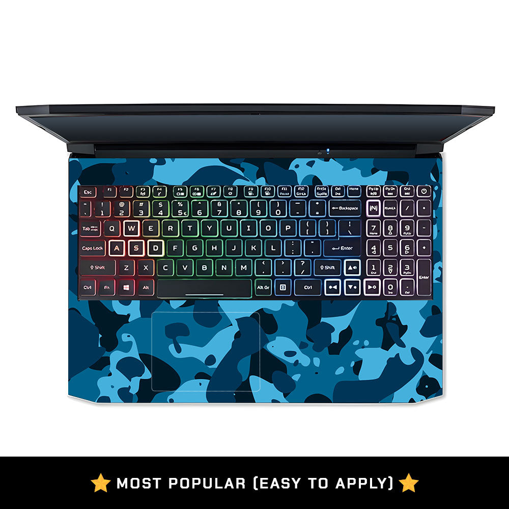 Deep Ocean Camo Acer Nitro 5 AN515 44, 56 Laptop Skin