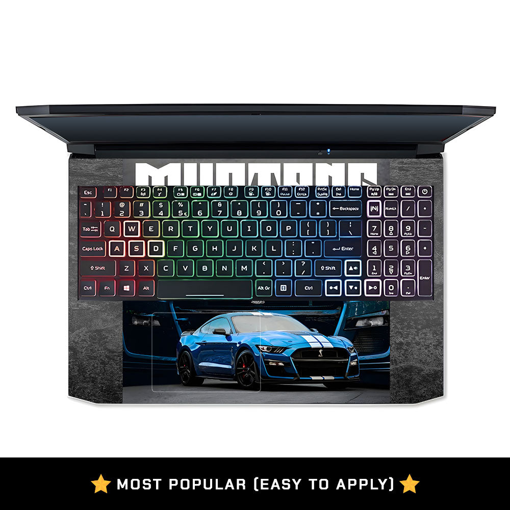 Racing Stripe Muscle Acer Nitro 5 AN515 44, 56 Laptop Skin