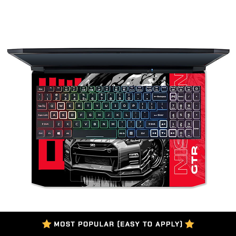 Nissan GTR Thrill Acer Nitro 5 AN515 44, 56 Laptop Skin