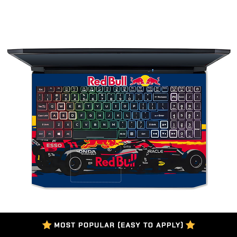 Red Bull Racing Formula One Team Acer Nitro 5 AN515 44, 56 Laptop Skin