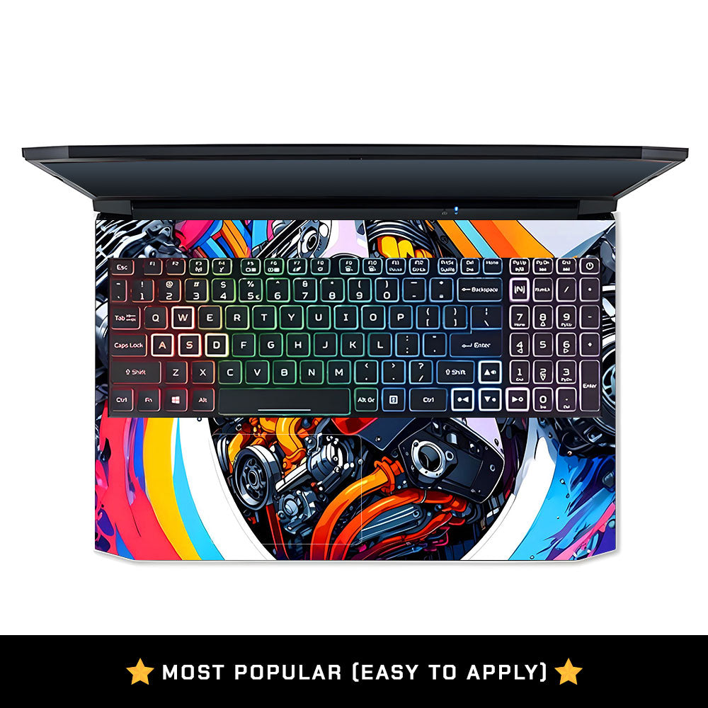Power in Motion Acer Nitro 5 AN515 44, 56 Laptop Skin
