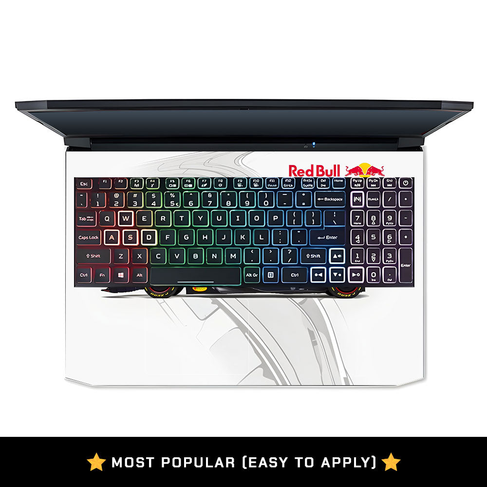 Red Bull Racing in Action Acer Nitro 5 AN515 44, 56 Laptop Skin