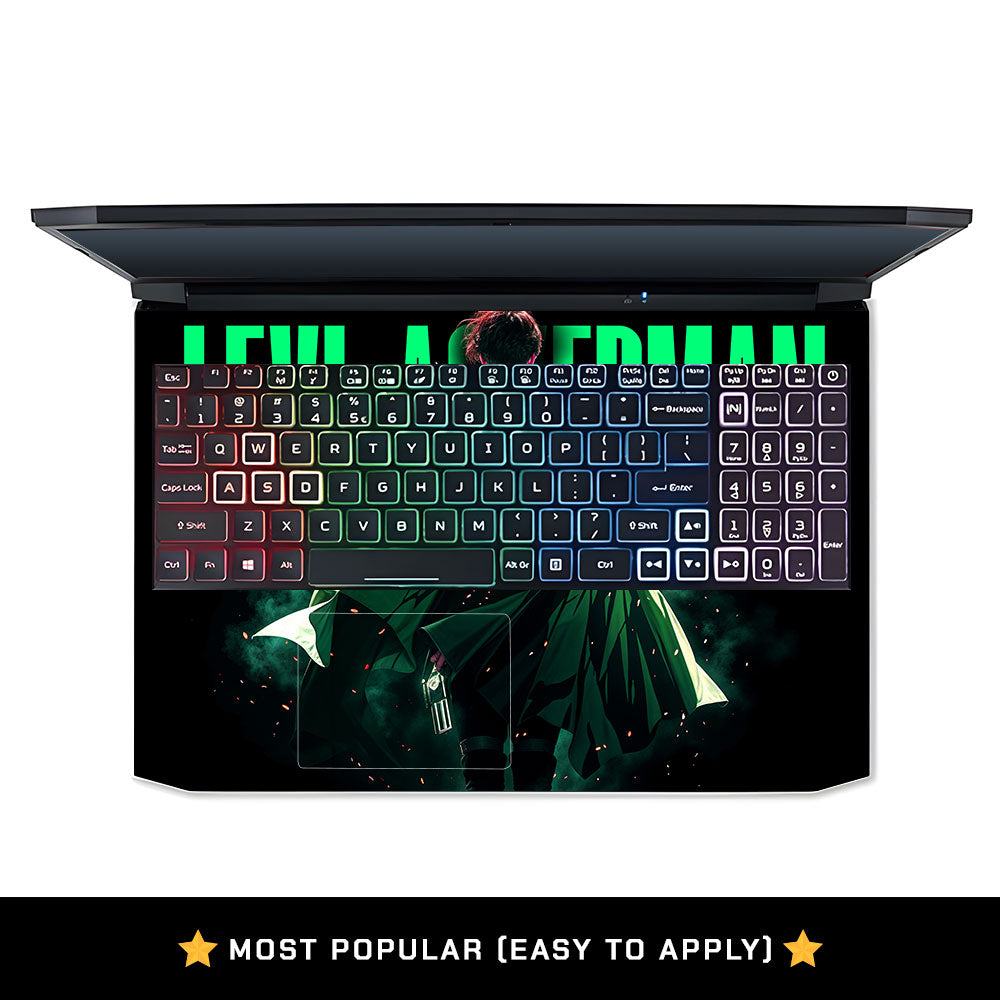 Levi Ackerman Stance Acer Nitro 5 AN515 44, 56 Laptop Skin