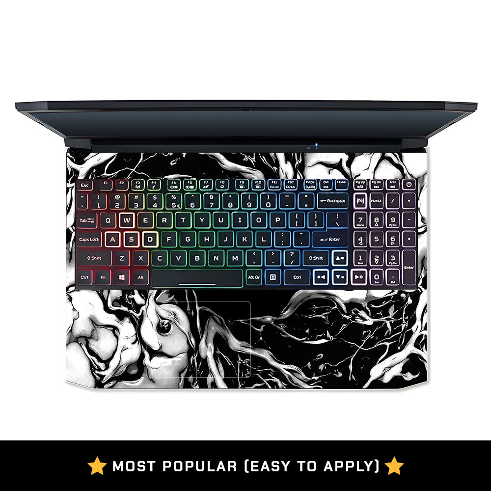 Spiderman Web Black Acer Nitro 5 AN515 44, 56 Laptop Skin