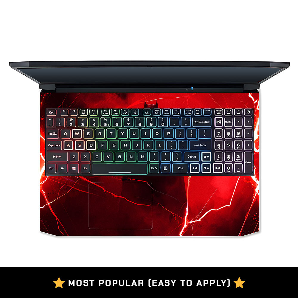 Red Rage Batman Acer Nitro 5 AN515 44, 56 Laptop Skin