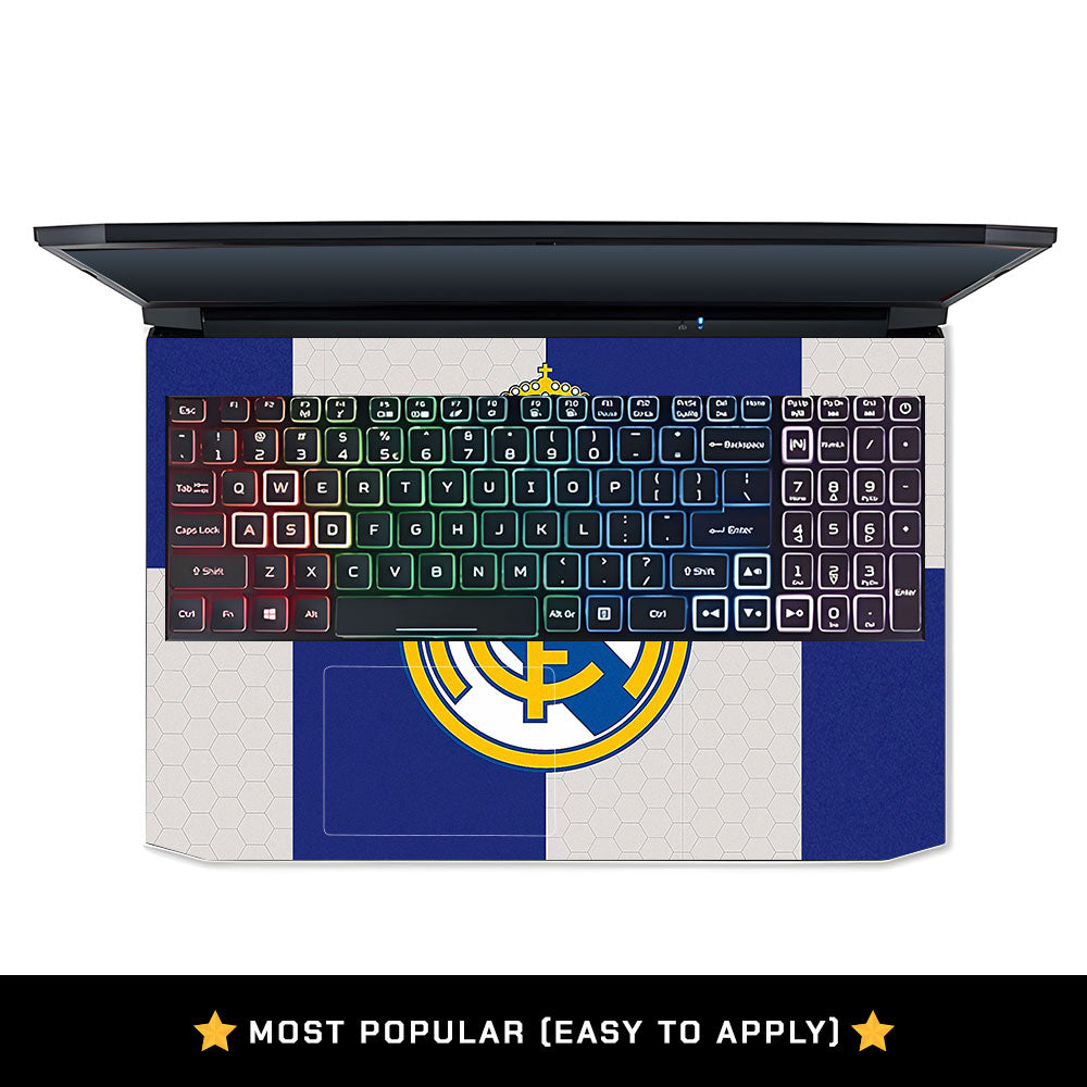 Royal Reign Real Madrid Glory Acer Nitro 5 AN515 44, 56 Laptop Skin