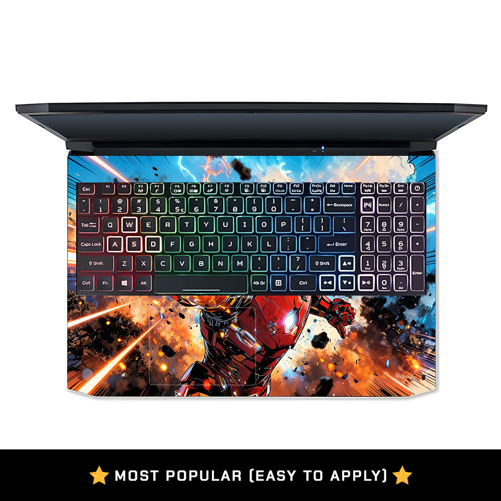 Iron Impact The Arc Reactor Acer Nitro 5 AN515 44, 56 Laptop Skin