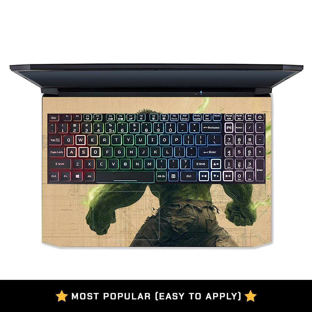 Jade Giant Unleashed Acer Nitro 5 AN515 44, 56 Laptop Skin