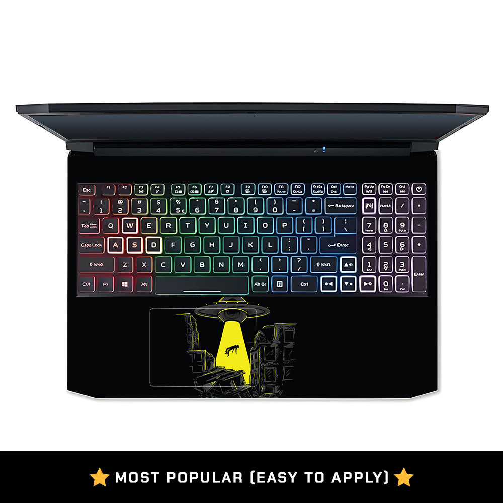 Alien Abduction Acer Nitro 5 AN515 45, 55, 57 Laptop Skin