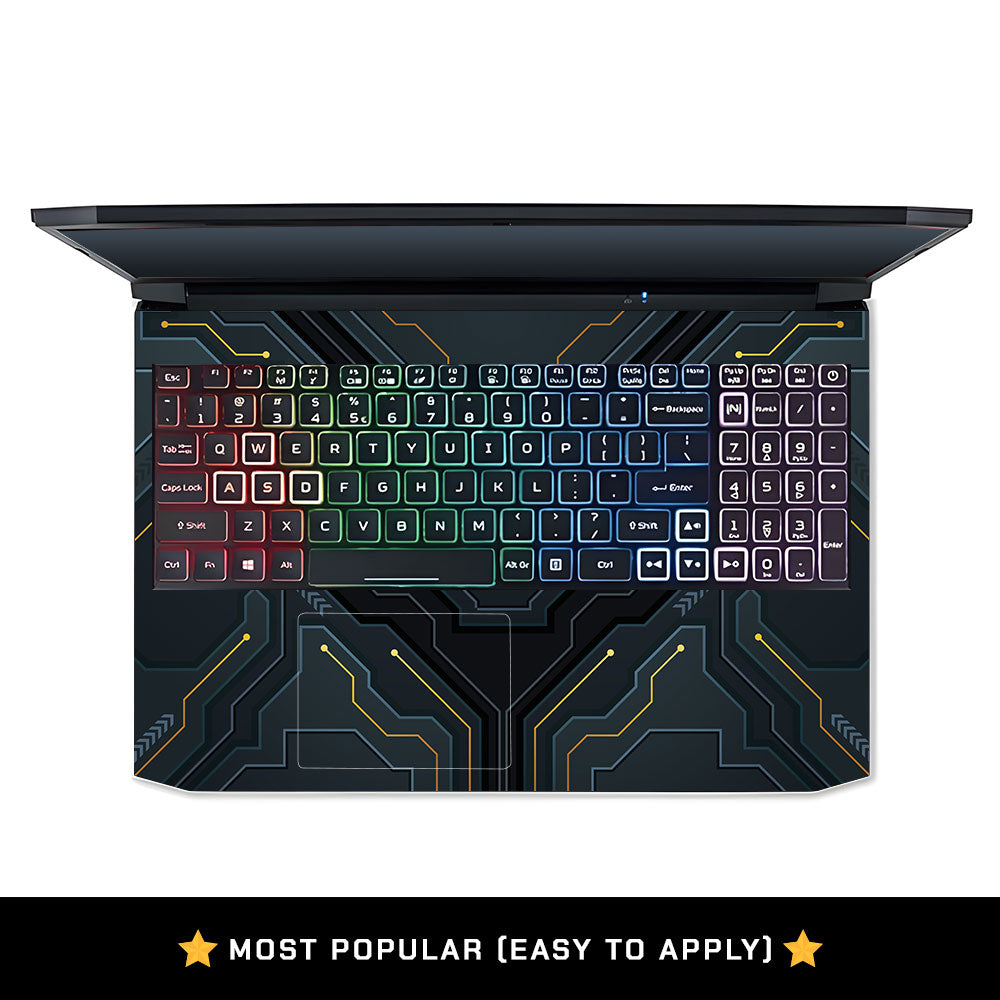 Futuristic Techno Acer Nitro 5 AN515 45, 55, 57 Laptop Skin