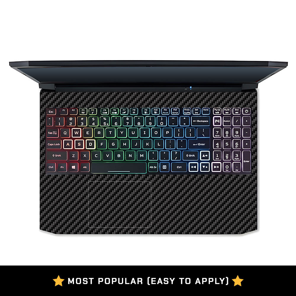 Textured Carbon Fibre Acer Nitro 5 AN515 45, 55, 57 Laptop Skin