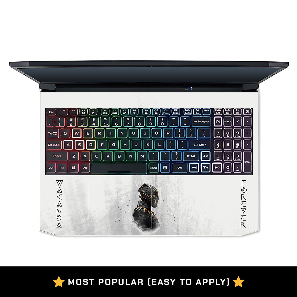 Wakanda Forever Acer Nitro 5 AN515 45, 55, 57 Laptop Skin