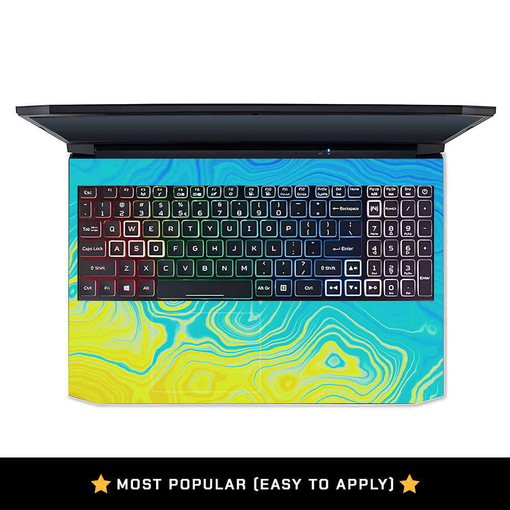 Ocean Gradient Waves Acer Nitro 5 AN515 45, 55, 57 Laptop Skin
