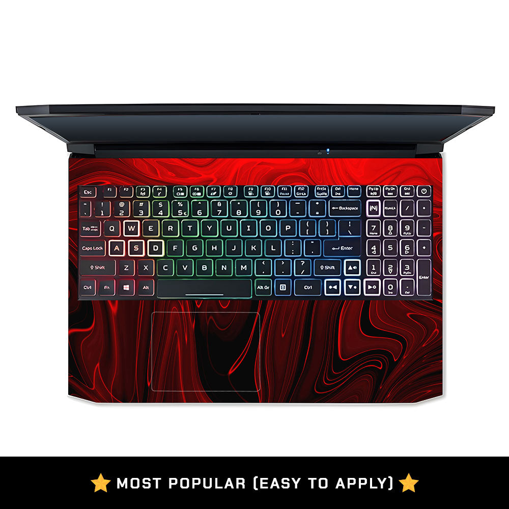 Fiery Waves Acer Nitro 5 AN515 45, 55, 57 Laptop Skin
