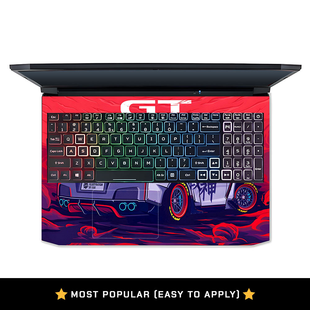 JDM Racing Edition Acer Nitro 5 AN515 45, 55, 57 Laptop Skin