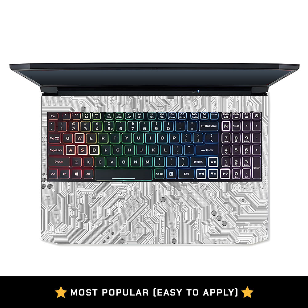 FOMO Circuit Light Mode Acer Nitro 5 AN515 45, 55, 57 Laptop Skin