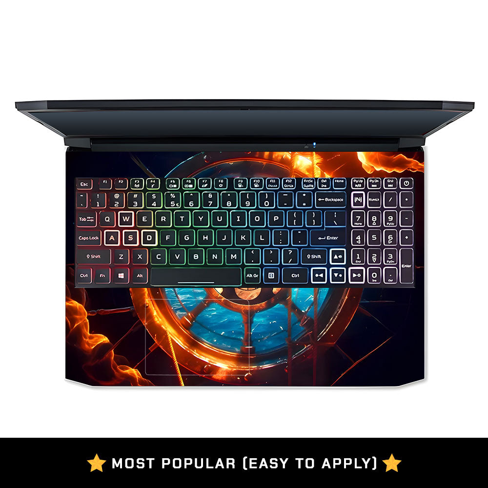 Straw Hat Pirates Emblem Acer Nitro 5 AN515 45, 55, 57 Laptop Skin