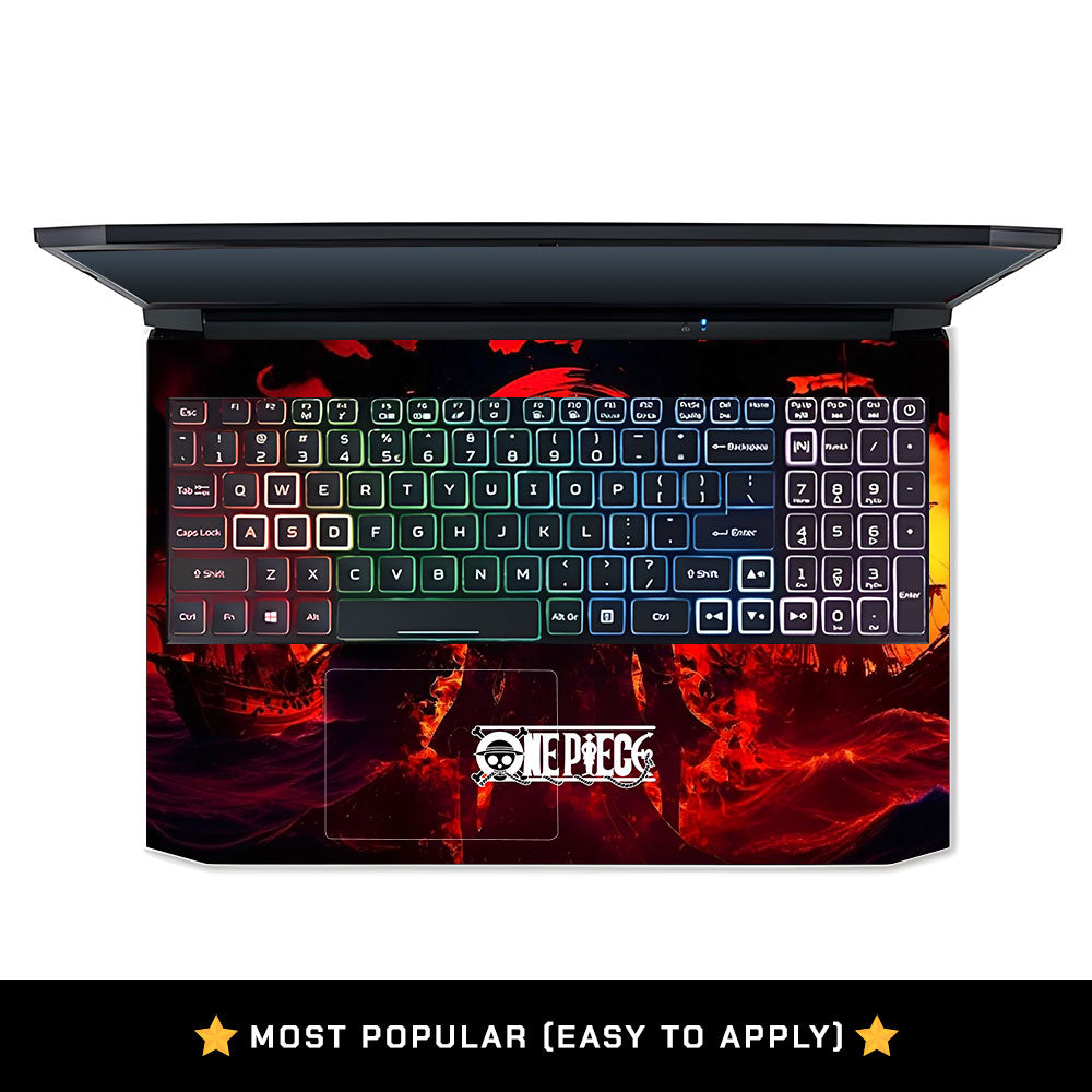 Burning Tide Pirate Acer Nitro 5 AN515 45, 55, 57 Laptop Skin