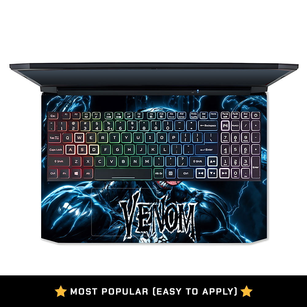 Venom Unchained Acer Nitro 5 AN515 45, 55, 57 Laptop Skin