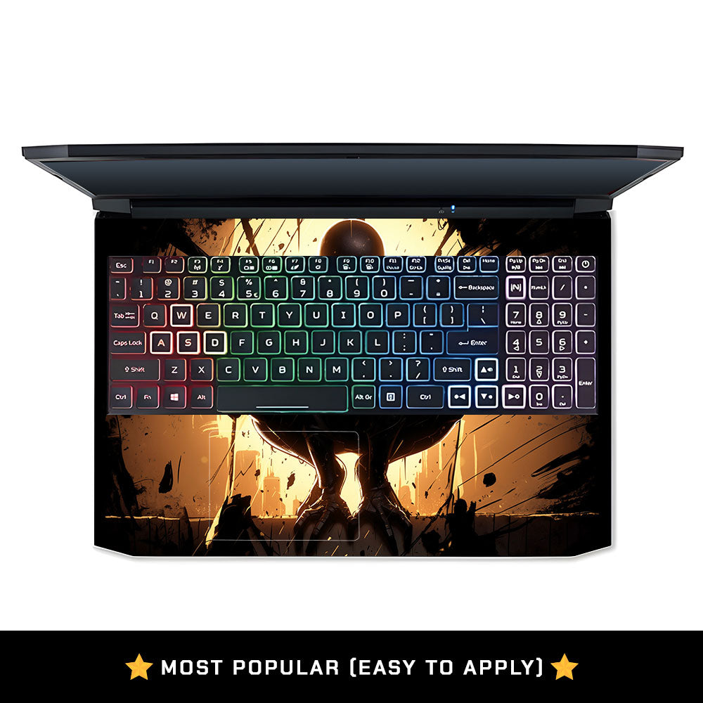 Shadow Spiderman Acer Nitro 5 AN515 45, 55, 57 Laptop Skin