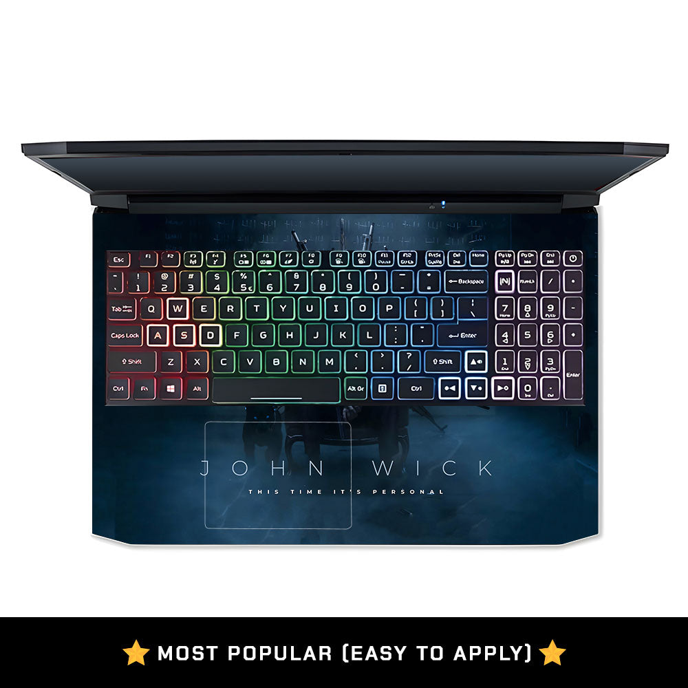 Suited Assassin Noir Acer Nitro 5 AN515 45, 55, 57 Laptop Skin