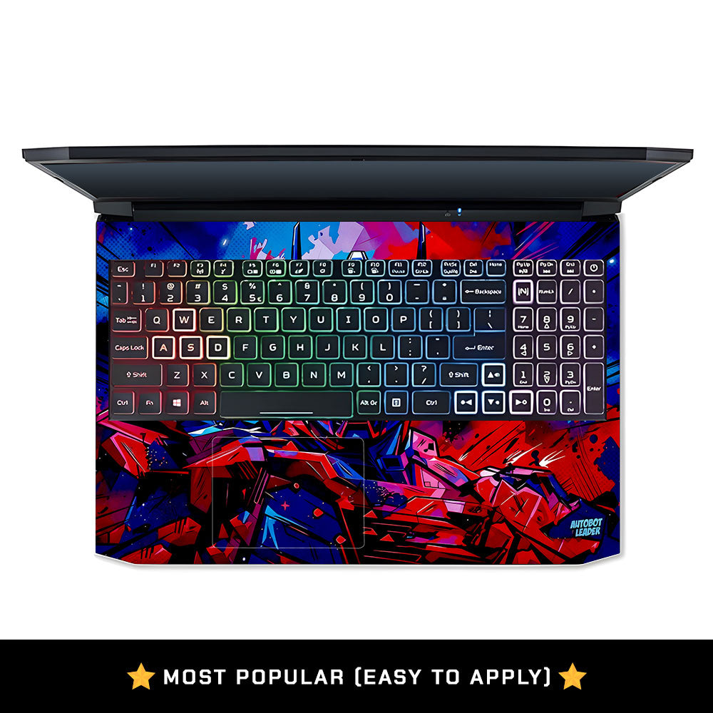 Optimus Prime Transformer Acer Nitro 5 AN515 45, 55, 57 Laptop Skin
