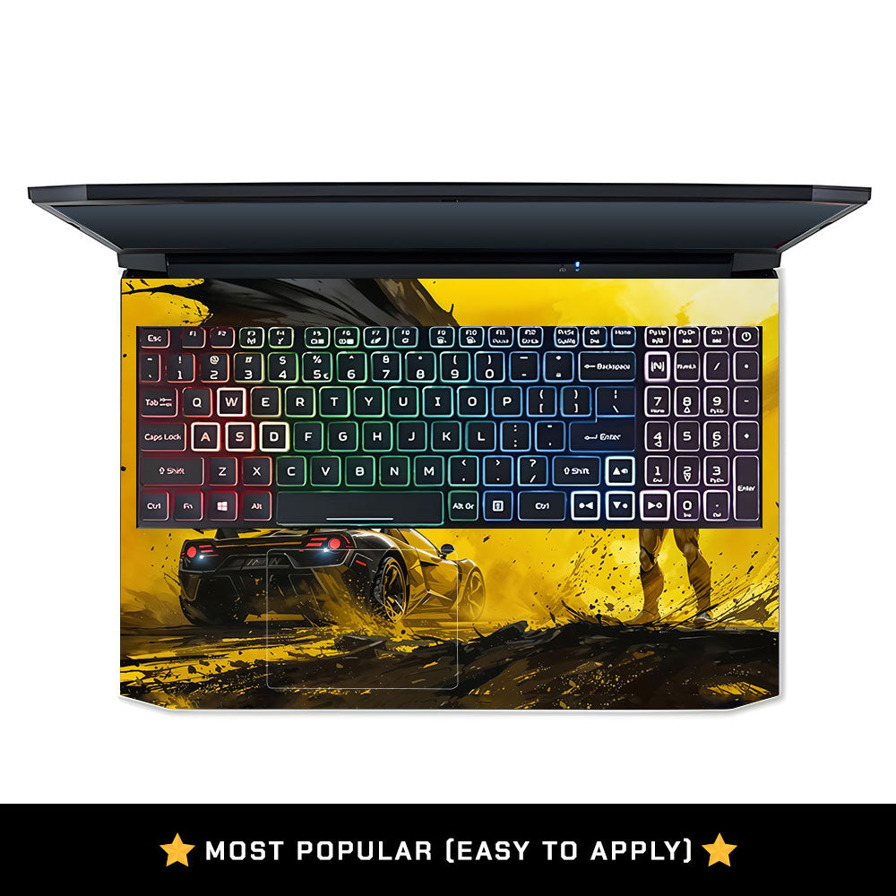 Dark Hero Velocity Acer Nitro 5 AN515 45, 55, 57 Laptop Skin