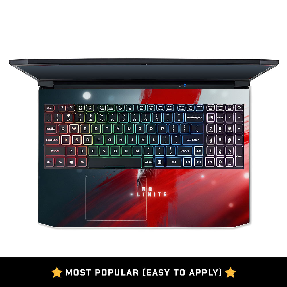No Limits Ronaldo Spirit Acer Nitro 5 AN515 45, 55, 57 Laptop Skin