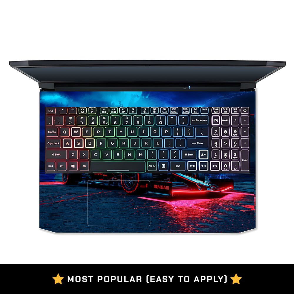 Fututristic Formula 1 Acer Nitro 5 AN515 45, 55, 57 Laptop Skin