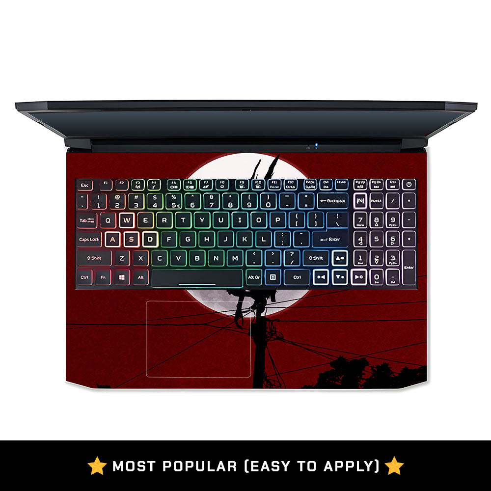 Dark Anime Reaper Acer Nitro 5 AN515 45, 55, 57 Laptop Skin