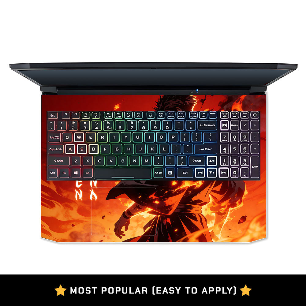 Ryomen Sukuna Lord of Curses Acer Nitro 5 AN515 45, 55, 57 Laptop Skin