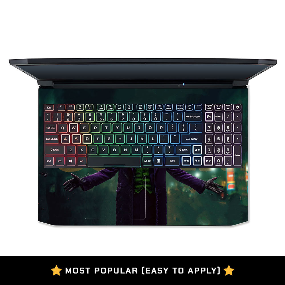 The Joker Chaos Acer Nitro 5 AN515 45, 55, 57 Laptop Skin