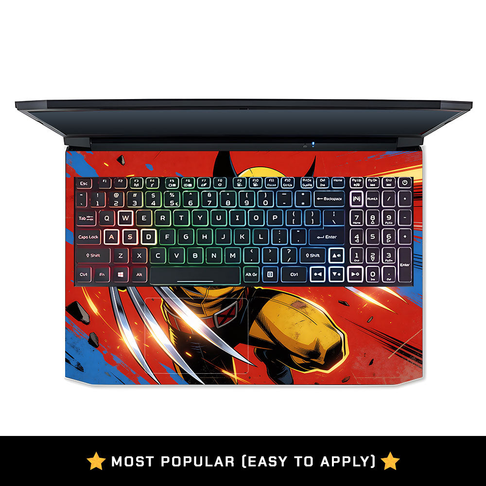 Adamantium Rage Acer Nitro 5 AN515 45, 55, 57 Laptop Skin
