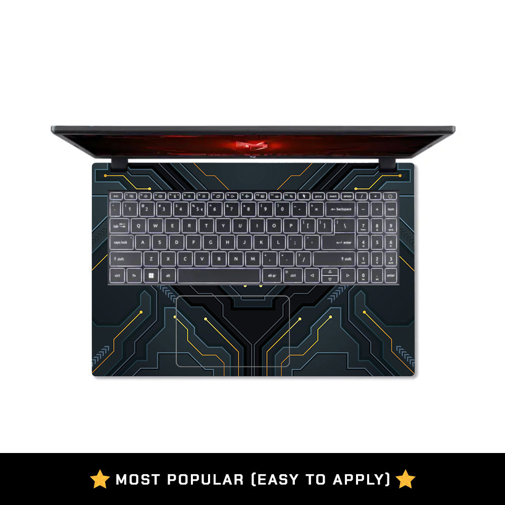 Futuristic Techno Acer Nitro V ANV15 51 55CA Laptop Skin