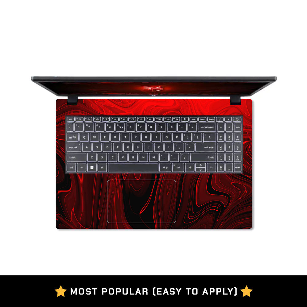 Fiery Waves Acer Nitro V ANV15 51 55CA Laptop Skin