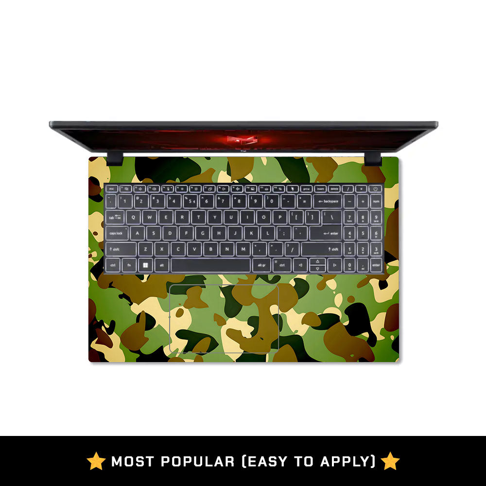 Desert Brown Camo Acer Nitro V ANV15 51 55CA Laptop Skin