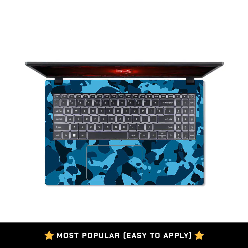 Deep Ocean Camo Acer Nitro V ANV15 51 55CA Laptop Skin