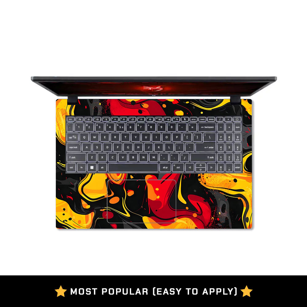 Lava Burst Acer Nitro V ANV15 51 55CA Laptop Skin