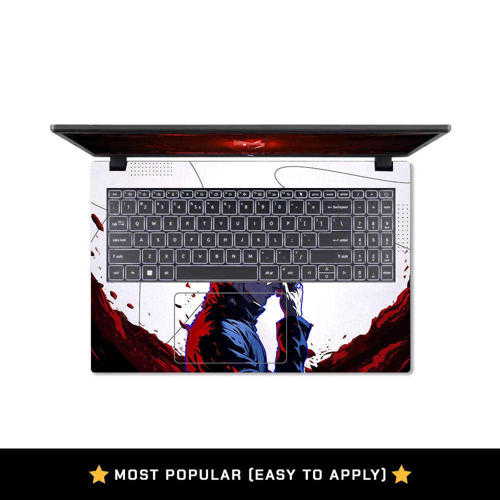 Blue Aura Sorcerer Acer Nitro V ANV15 51 55CA Laptop Skin