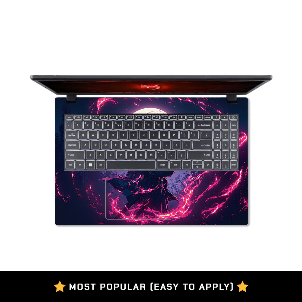 Tanjiro's Flame of Ember Acer Nitro V ANV15 51 55CA Laptop Skin